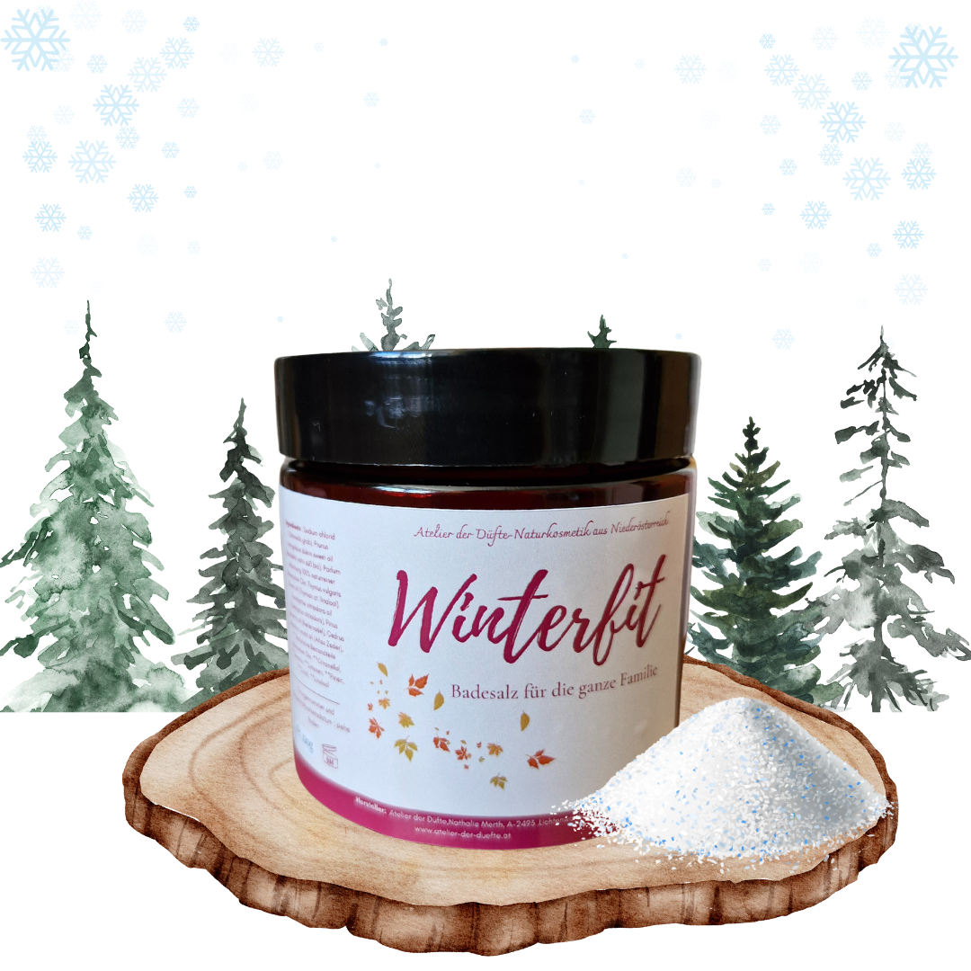 Winterfit-Natürliches Badesalz mit sanften ätherischen Ölen